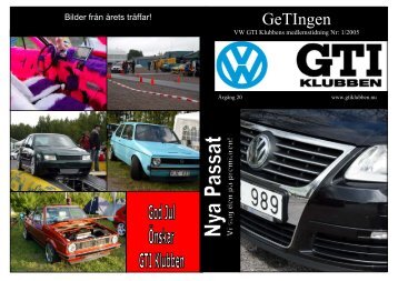 GeTingen Mk1 2005 - VW GTi Klubben