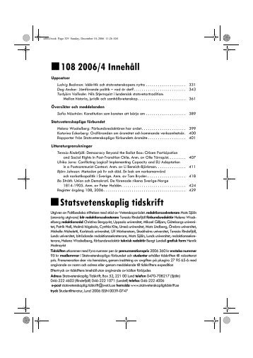 PDF(2172 Kb) - Statsvetenskaplig tidskrift