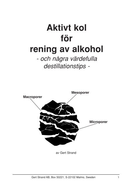 PDF: Aktivt kol för rening av alkohol - Bryggforum.nu