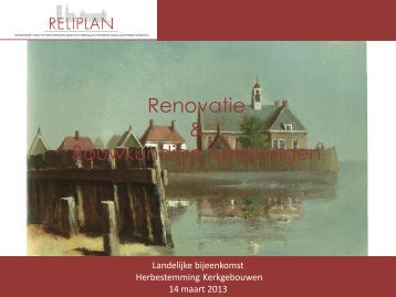 Restauratie kerk en toren Kockengen - Reliplan