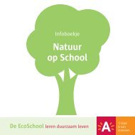 EcoScholen infoboekje natuur - EcoHuis Antwerpen