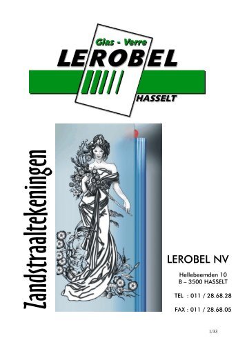 Zandstraal motieven (8 MB) - Lerobel