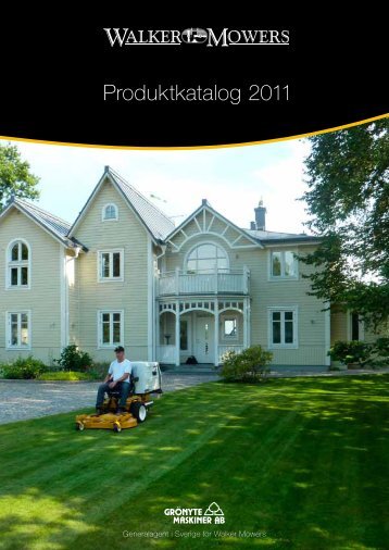 Produktkatalog 2011 - Grönytemaskiner AB