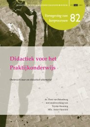 Didactiek voor het Praktijkonderwijs - Kortlopend Onderwijsonderzoek