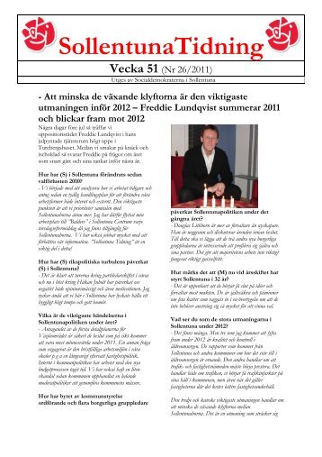 Sollentuna Tidning nr 26 2011
