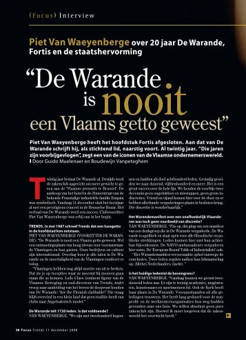 Lees hier het volledige artikel - Warande