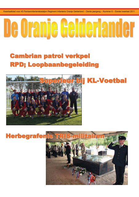 Nummer 6 - 45 PAINFBAT Oranje Gelderland