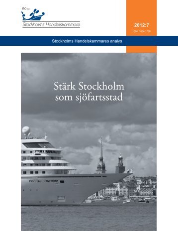 Stärk Stockholm som sjöfartsstad - Offentlig upphandling och ...