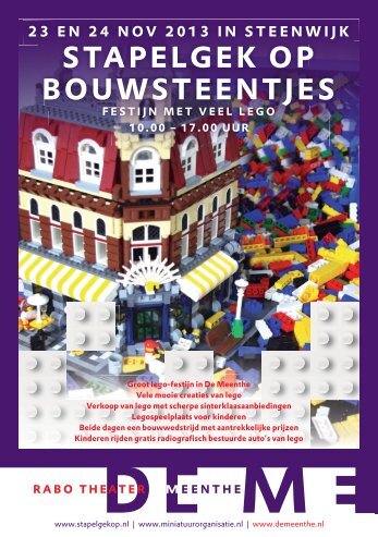 STAPELGEK OP BOUWSTEENTJES