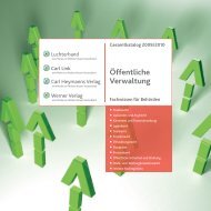 Öffentliche Verwaltung - Wolters Kluwer Deutschland GmbH