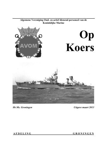 Algemene Vereniging Oud-personeel van de Koninklijke Marine
