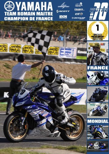 Press Book 2012 qualité web - moto club haut-saônois