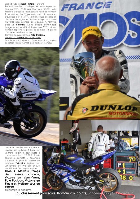 Press Book 2012 qualité web - moto club haut-saônois