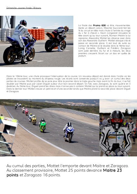 Press Book 2012 qualité web - moto club haut-saônois