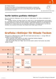 Grafiska riktlinjer för Ritade Tecken - Specialpedagogiska ...