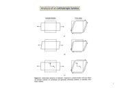 Analysis of an orthotropic lamina