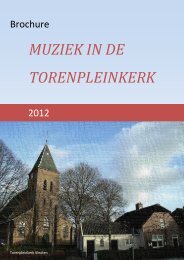 MUZIEK IN DE TORENPLEINKERK