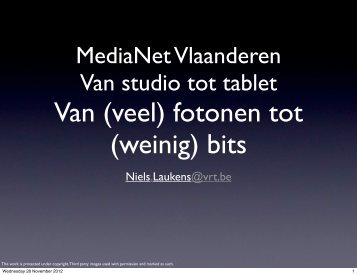 Videocompressie - MediaNet Vlaanderen