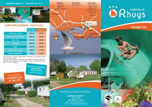 Brochure - Camping de Rhuys