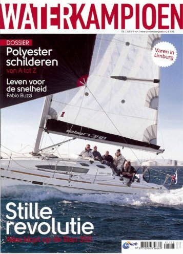 Elan 350 Waterkampioen mrt 2011 test - WNE Yachting