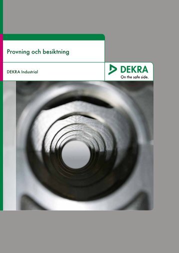 Provning och besiktning - DEKRA Industrial