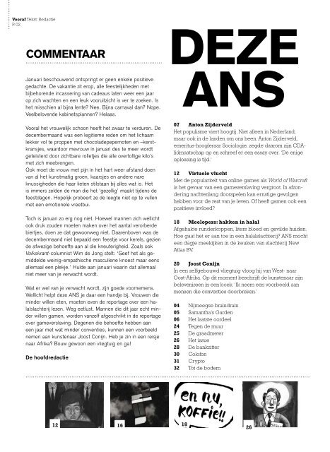 Algemeen Nijmeegs Studentenblad / januari 2011 ... - ANS-Online