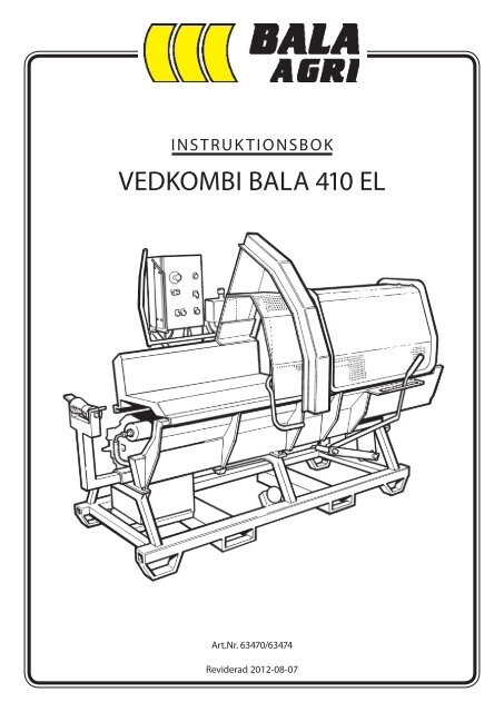 Vedkombi 410EL - BALA Agri AB