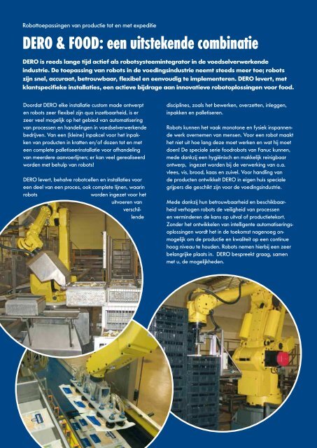 FOODHANDLING - DERO bv