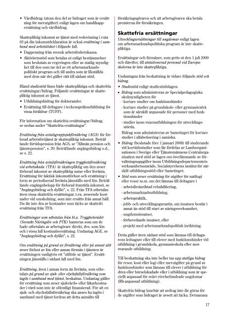 SKV 330 utgåva 31, Skatteregler för privatpersoner - Visma Spcs AB