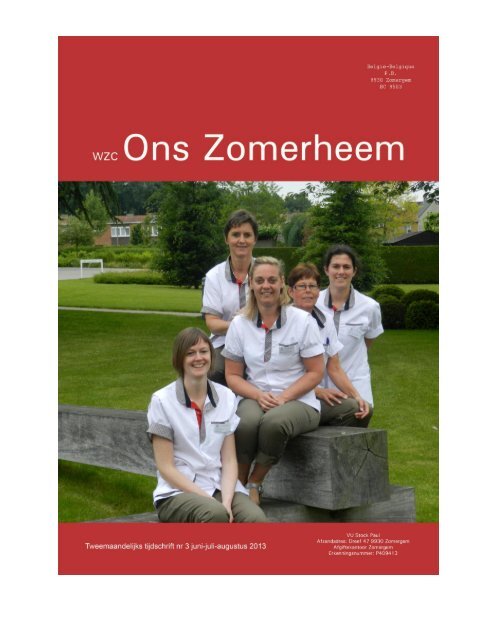 Infokrant juni-jul-aug 2013 versie website.pdf - WZC Ons Zomerheem
