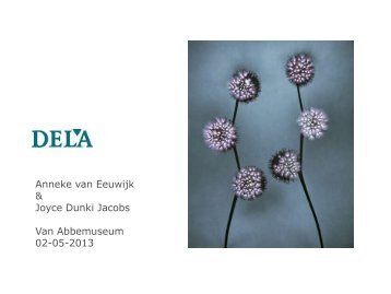 Presentatie van DELA kunstcollectie - VAM Library blog - Van ...