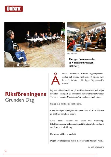 tidning-dec2012 - Föreningen Grunden