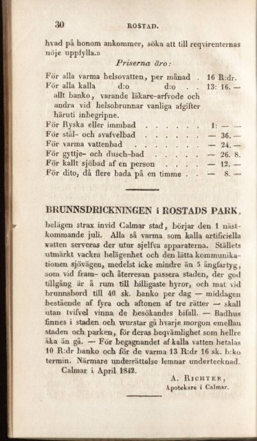 handbok för brunnsgäster