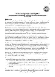 UVM-rapport fra 2010 - Middelfart Gymnasium og HF