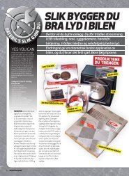 SLIK BYGGER DU BRA LYD I BILEN - BilXtra