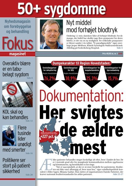 50+ sygdomme, nr. 1 2010 - Fokusmagasinet