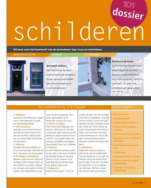 Dossier Schilderen