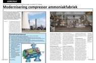 Modernisering compressor ammoniakfabriek - Fluids Processing