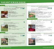 VAKANTIEWONINGEN - Toerisme Oost-Vlaanderen