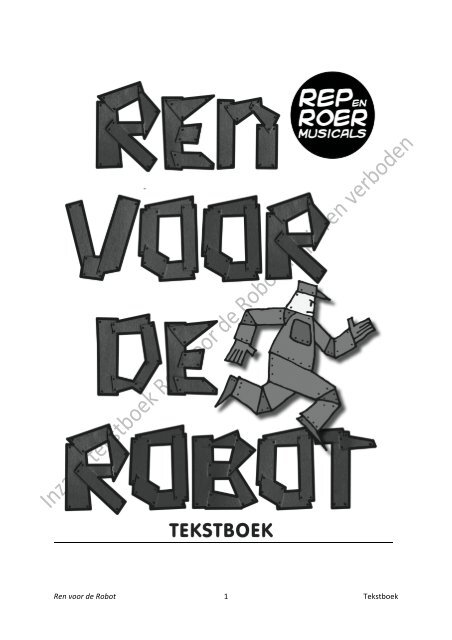 Lees/print hier een gedeelte van het tekstboek (in PDF) - Rep en Roer