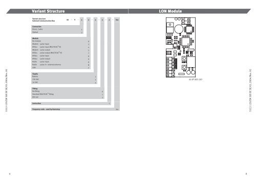 External Communication Box - Kamstrup