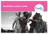 Stockholm Lesbian Guide - Gay & Lesbian Stockholm
