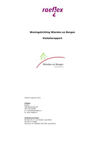 Woningstichting Wierden en Borgen Visitatierapport