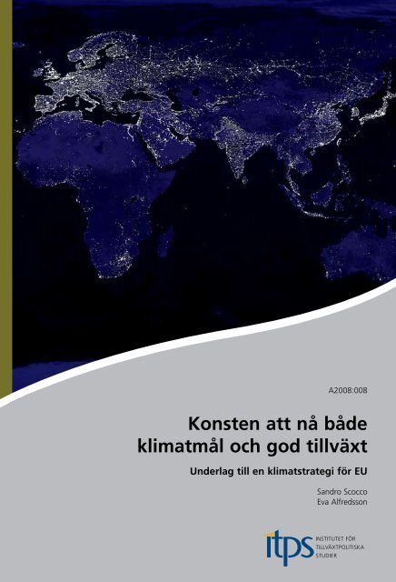 Konsten att nå både klimatmål och god tillväxt - Global Utmaning