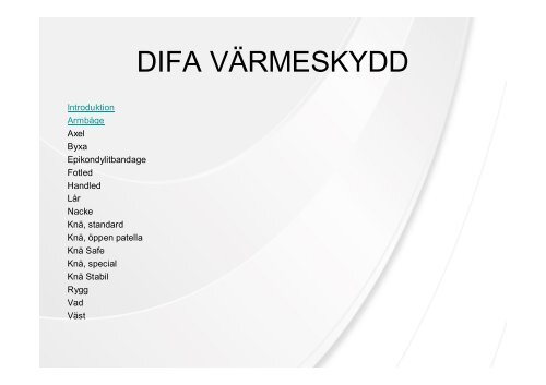 DIFA VÄRMESKYDD