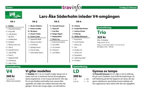 LD V4 Trio