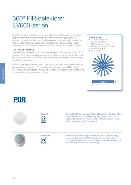 UTC Fire & Security Sverige Produktkatalog 2013