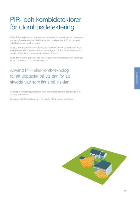 UTC Fire & Security Sverige Produktkatalog 2013