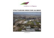 STRUCTUURVISIE GREEN PARK AALSMEER