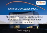 Aktive SciencedAge i uge 7 Åbent Hus i ... - Jebjerg Skole